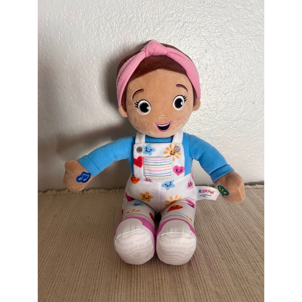 Plush Mrs. Rachel Big Feelings Speak and Sing Doll